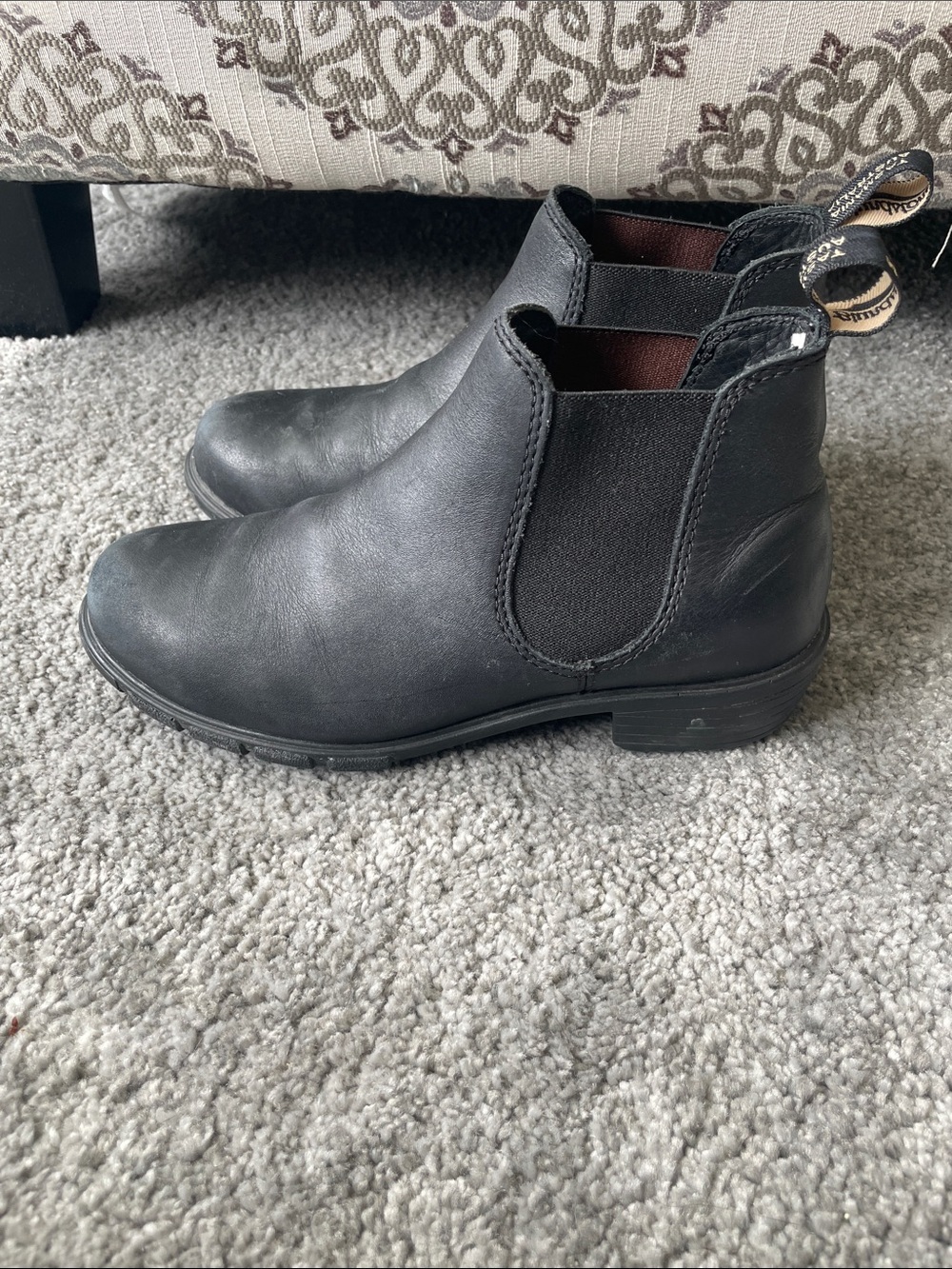 VGC Blundstone Black Heeled Boot - Size AU 3 / US 6 / EUR 36